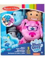 Кукли за театър Melissa & Doug - Blue's Clues & You