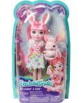 Кукличка с животинче Enchantimals - Bree Bunny & Twist