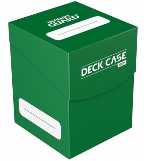 Кутия за карти Ultimate Guard Deck Case Standard Size - Зелена (100 бр.)