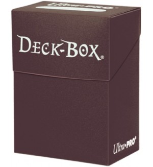 Кутия за карти Ultra Pro Deck Case Standard Size - Brown (80 бр.)