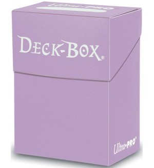 Кутия за карти Ultra Pro Deck Case Standard Size - Lilac (80 бр.)