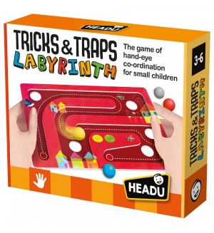 Лабиринт с трикове и капани Headu 
