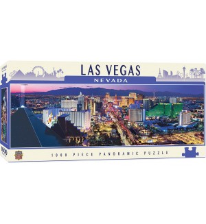 Панорамен пъзел Master Pieces от 1000 части - Лас Вегас, Невада