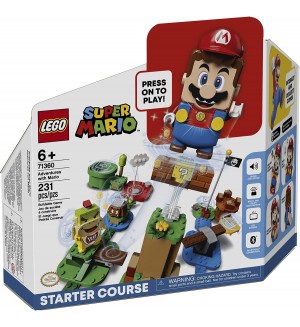 Конструктор Lego Super Mario - Приключения с Марио, стартов сет (71360)