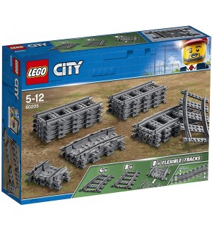 Конструктор Lego City - Релси (60205)