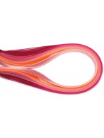 Ленти за квилинг Ем Арт - 3 mm/39 cm, многоцветни (100 бр.)