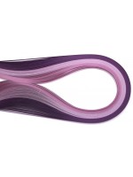 Ленти за квилинг Ем Арт - 5 mm/39 cm, лилави (100 бр.)