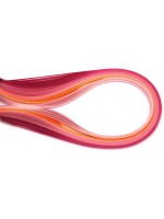 Ленти за квилинг Ем Арт - 5 mm/39 cm, многоцветни (100 бр.)