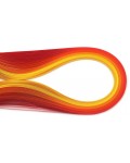 Ленти за квилинг Ем Арт - 5 mm/39 cm, оранжеви (100 бр.)