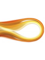 Ленти за квилинг Ем Арт - 5 mm/39 cm, жълти (100 бр.)