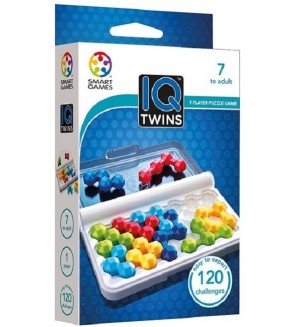 Логическа игра Smart Games - IQ Twins, 120 предизвикателства