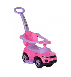 Lorelli Кола за яздене OFF ROAD + дръжка Розова