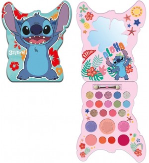 Lorenay Детска палитра за грим Stitch, 21 цвята 