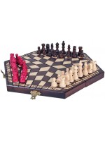 Луксозен шах за трима Sunrise - Малък