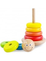 Люлееща се дървена кула Acool Toy 