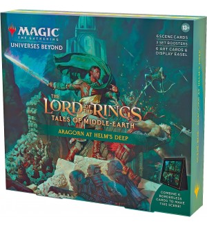 Magic the Gathering: The Lord of the Rings: Tales of Middle Earth Scene Box - Aragorn at Helm's Deep