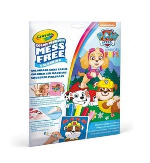 Магическа книжка за оцветяване Crayola Paw Patrol + 4 маркера