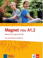 Magnet neu A1.2: Deutsch für junge Lernende. Kurs- und Arbeitsbuch mit Audio-CD