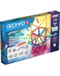 Магнитен конструктор Geomag - Блестящ, 142 части