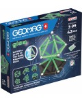 Mагнитен конструктор Geomag - Glow, 42 части