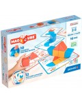 Магнитен конструктор Geomag - Magicube, Форми и карти, 16 части