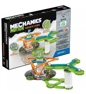 Mагнитен конструктор Geomag - Mechanics Motion, 96 части