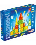 Магнитен конструктор Geomag - Разноцветни плочки, 44 части