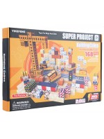 Магнитен конструктор Joele - Super Project, 168 части