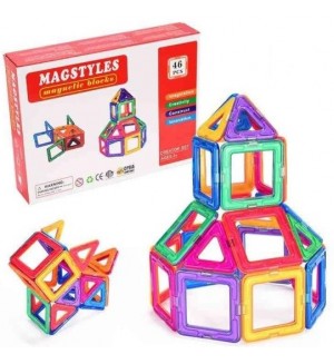 Магнитен конструктор Magstyles - 46 части