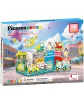 Магнитен конструктор Picasso Tiles STEAM - Движение в града, 26 части