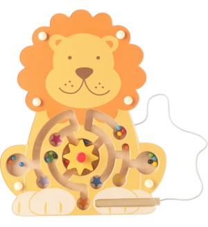 Магнитен лабиринт Orange Tree Toys - Лъв