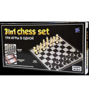 Магнитен шах 3 в 1 Maxi 9018 