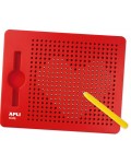 Магнитна дъска Apli - Червена, 21.5 х 1.2 х 17 cm
