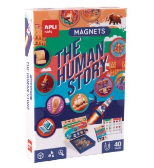 Магнитна игра Apli - Kids, Историята на човечеството