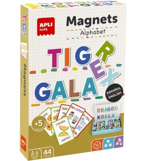 Магнитна игра Apli Kids - Уча aнглийски и испански език