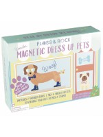 Магнитна игра Floss and Rock - Облечи домашните животни
