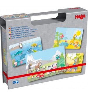 Магнитна игра Haba - Светът на животните