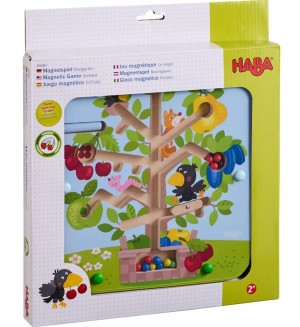 Магнитна игра с писалка Haba - Овощна градина