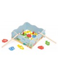 Магнитна игра Viga Toys - Риболов, с 16 рибки и 2 въдици