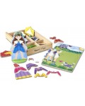Магнитна игра за преобличане Melissa and Doug - Принцеса