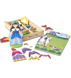 Магнитна игра за преобличане Melissa and Doug - Принцеса