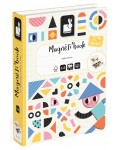 Магнитна книга Janod - Форми и фигури, 85 магнита