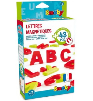 Магнитни букви Smoby, 48 броя (английски език)