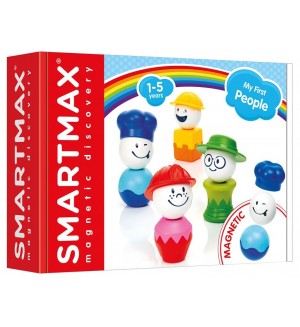 Магнитни фигурки Smart Games - Моите първи хора, 12 части