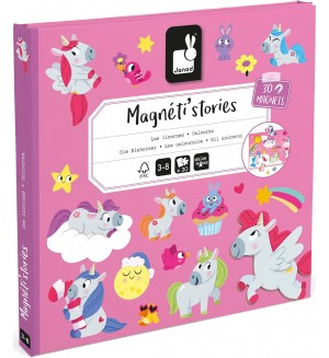 Магнитни истории Janod - Еднорози Магнитни истории Janod - Еднорози