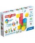 Магнитни кубчета Geomag - Magicube Творения, 16 части