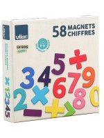 Магнитни цифри и знаци Vilac, 56 бр.