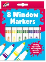 Маркери за стъкло Galt, 8 броя