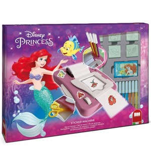 Творчески комплект с машина за стикери Multiprint The Little Mermaid