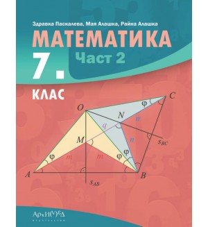 Математика за 7. клас - част 2. Учебна програма 2024/2025 (Архимед)